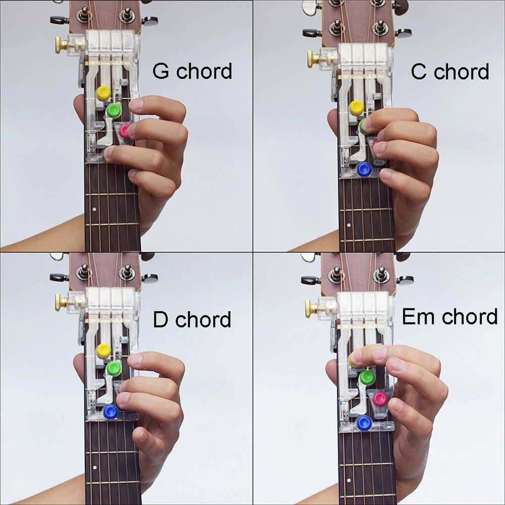 Ultimate Guitar Chord Learning Tool Device for Beginners and Music Lovers