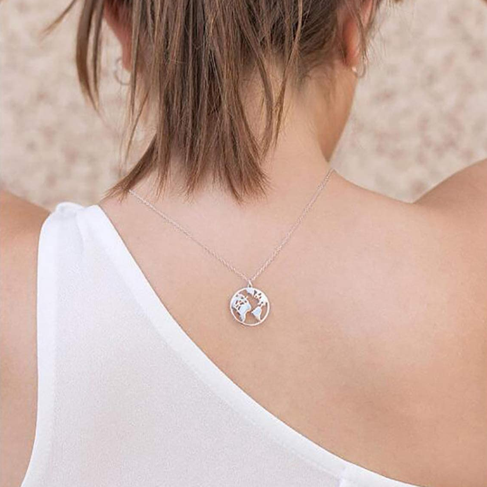 World Necklace Pendant