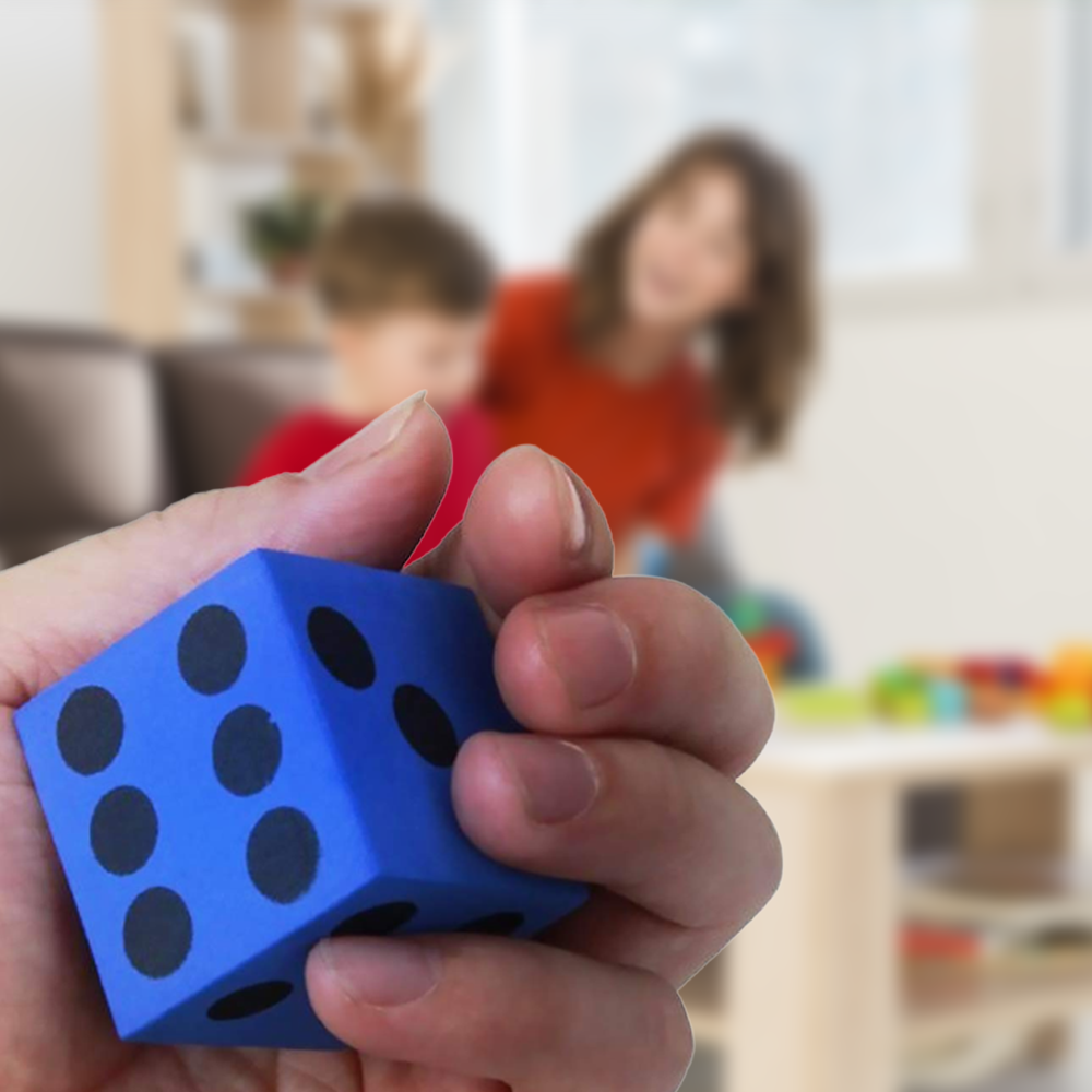 Small Foam Dice Set