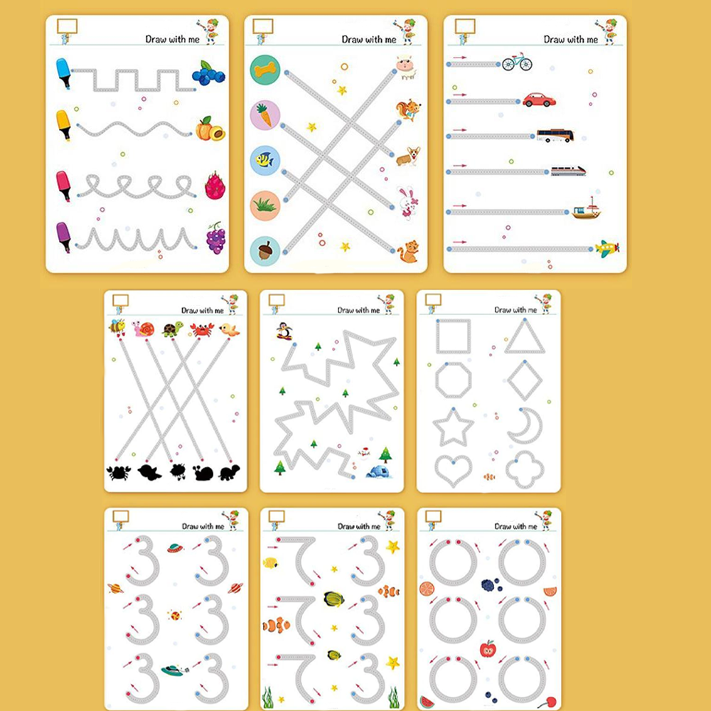 Magical Tracing Workbook for Toddlers - Fun & Educational