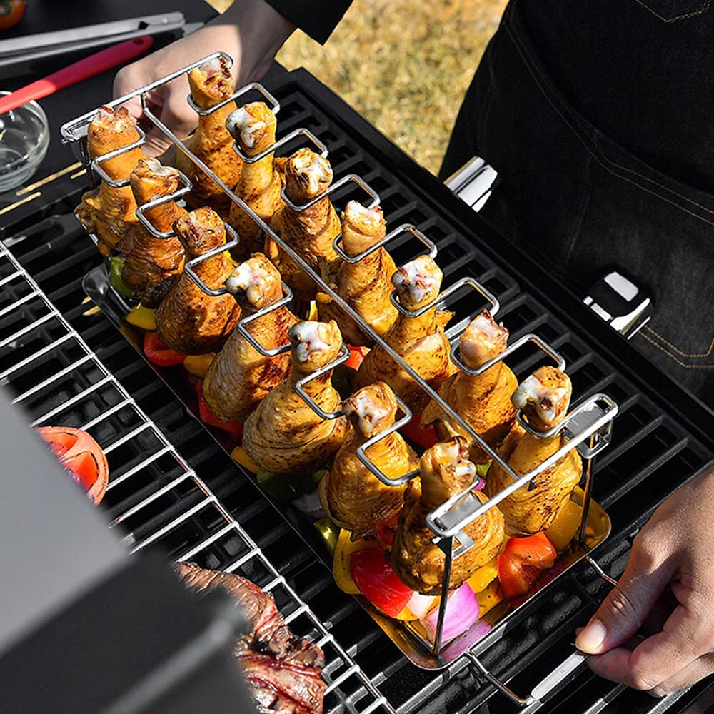 Roasted Chicken Rack Holder