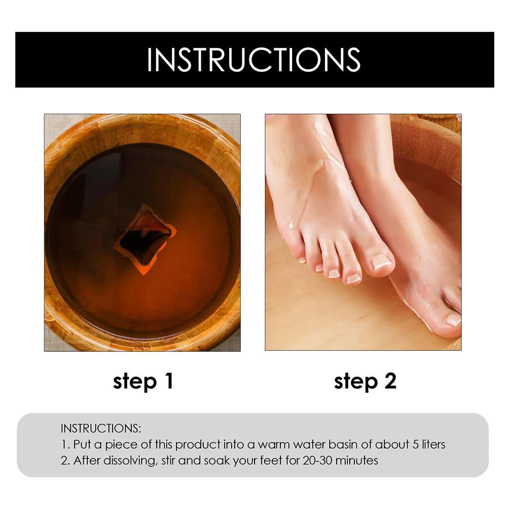 Herbal Detox Foot Soak Beads – Botanical Cleansing for Leg Swelling Relief