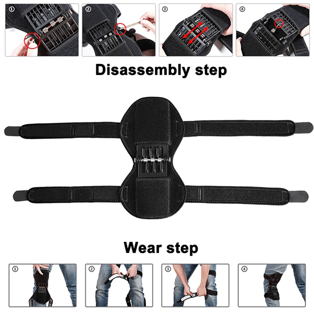 Power Knee Stabilizer Pads for Elderly – Superior Support & Perfect Gift for Seniors