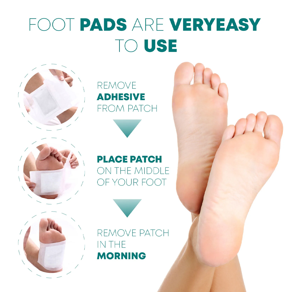 Lymphvity Anti-Swelling Foot Patch – Natural Swelling Relief & Detox | Perfect Health & Wellness Gift