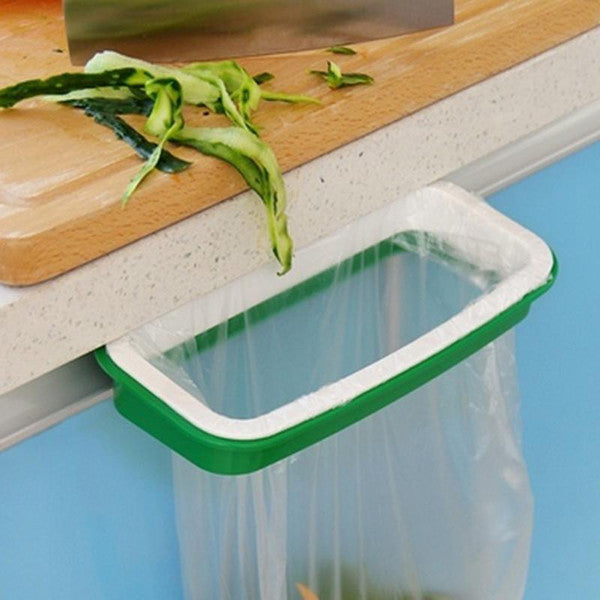 Trash Bag Holder Rack – Hanging Garbage Bag Organizer