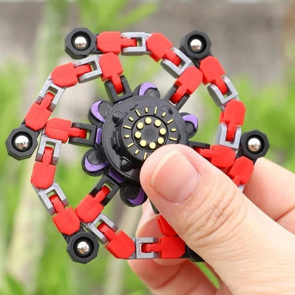 Transforming Mechanical Fingertip Spinner