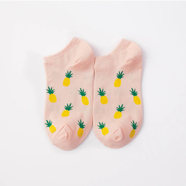 Unisex Ankle Pineapple Socks