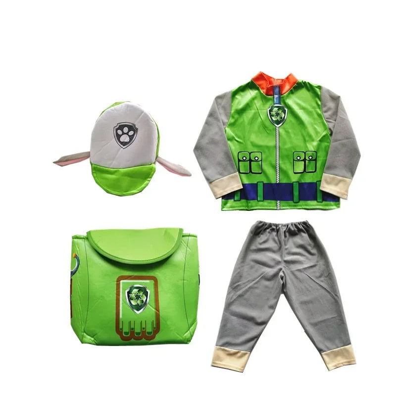 New Boy Girl Rocky Rubble Skye Marshall Zuma Chase Cosplay Costume Halloween Purim Child Kid Birthday Party Gift Fancy Dress