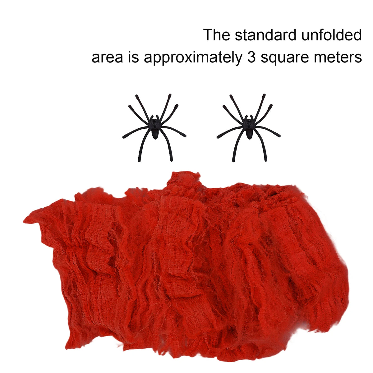 Wholesale Artificial Spider Web Halloween DIY Hanuted House Stretchy Cobwebs with Fake Spiders Indoor Outdoor Garden Party Decor