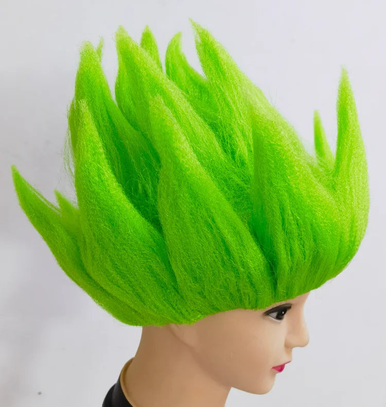 Halloween Adult Son Goku Cosplay Costume Suit Anime Men Woman Krillin Training Clothes Superheroes Saiyan Jumpsuit Role Play Wig
