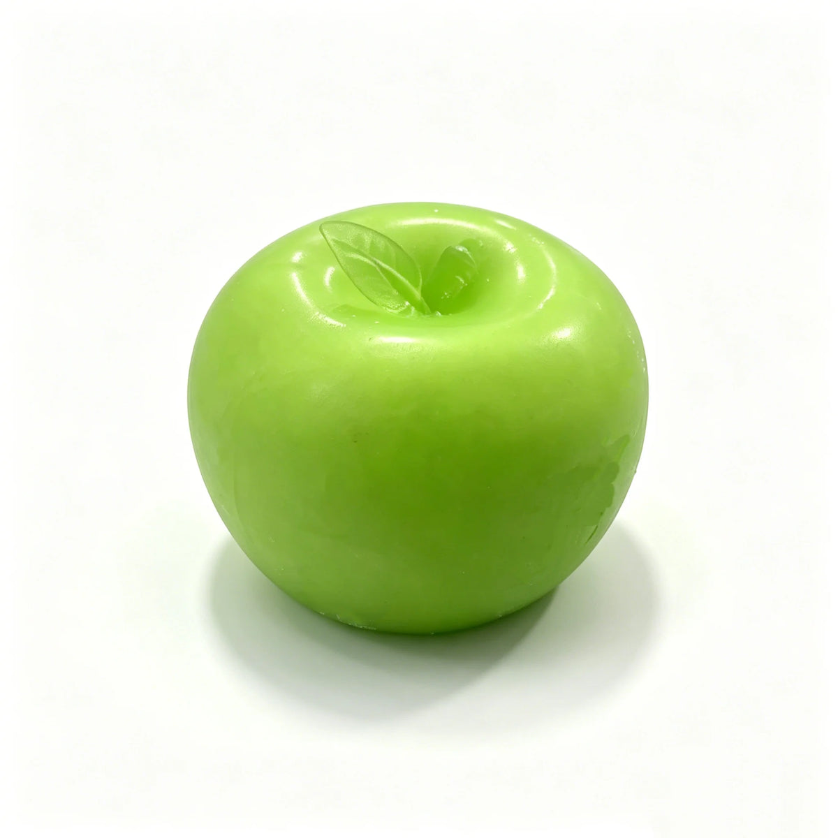 Squishy Green Apple Slushie Stress Ball Toy Moldable Non-Bounce Sensory Soft Fidget Sensory Toy for ADHD Decompression Gift