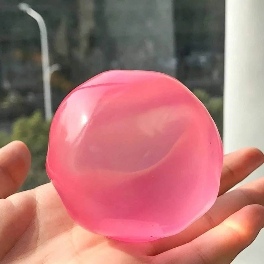 Squishy Plasticity Mochi Fidget Toy Transparency Coconut Oil Maltose Squeeze Toys Funny Anti-stress Sensory Toy for Adults Gifts