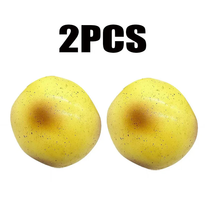 !Potato Pudding Squishy Stress Ball Realistic Slow-Rise Fidget Toy Soft Stretchy Squeeze Toy for Anxiety Relief/ADHD/Kids/Adults