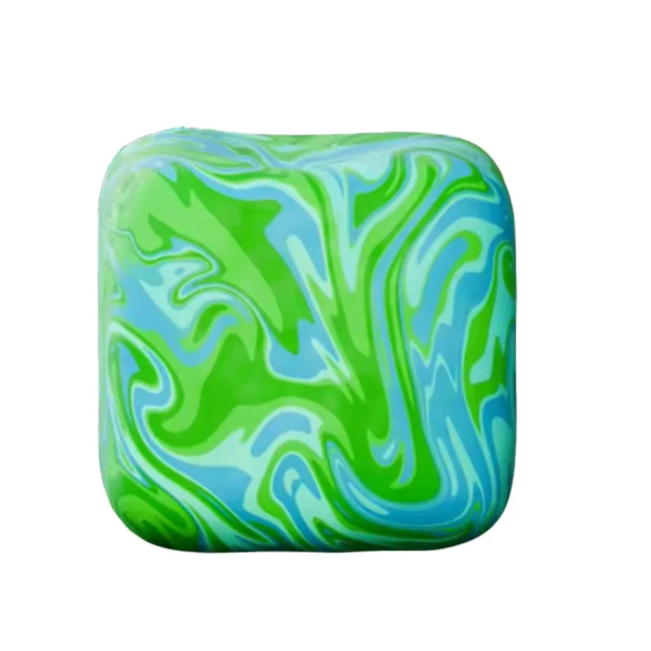 Slow Rebound Stress Cube Ice Cube Malt Sugar Squishy Fidget Toy Anxiety Relief Stress Relief Toy Fidget Toy