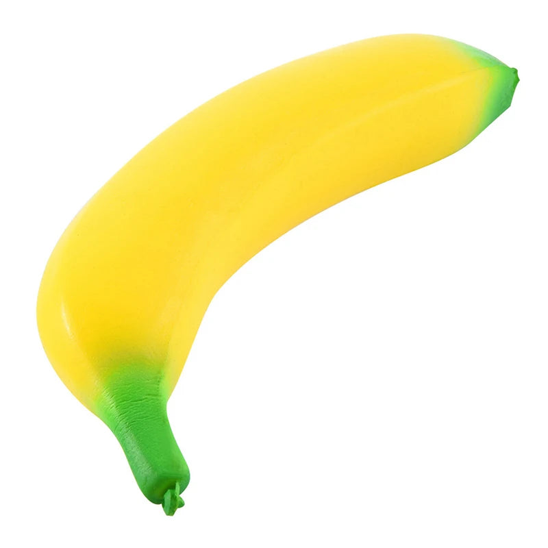 New Anti-stress Squishy Slow Rising Jumbo Squishy Banana Toys Kneading Fruit Squeeze Toys Fun Stress Relief Toys
