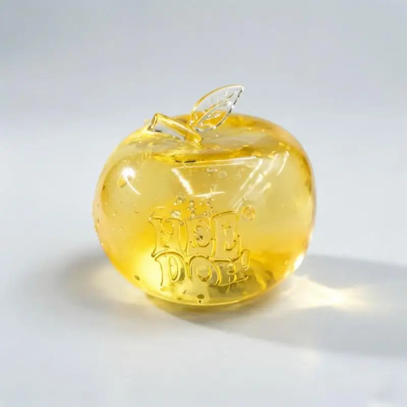 Needoh Apple Stress Ball Slow Rebound Squeeze Toy Relaxing and Interesting Gifts Squeeze Toy Soft Jelly Senses Gifts For Adult