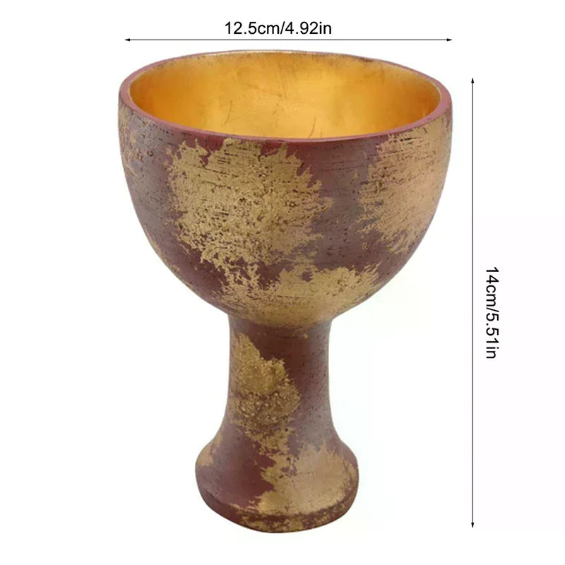 Indiana Jones Holy Grail Cup Decor Resin Crafts For Halloween Role-Playing Props Decorations for Indiana Jones Fans
