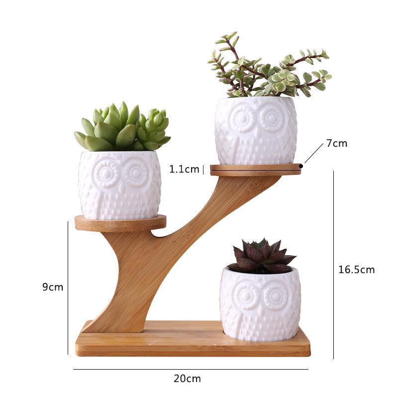 Owl Wooden Tree