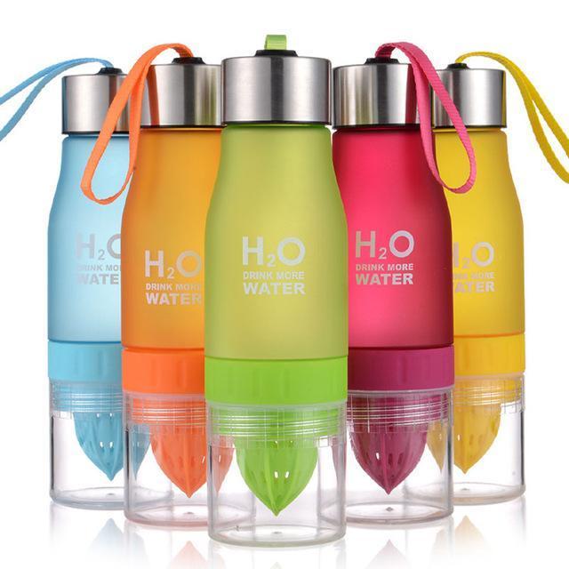 H2O Fruit Infusion Water Bottle - Perfect Gift for Fitness & Yoga Lovers