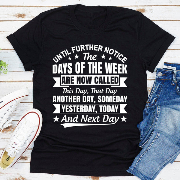 The Days Of The Week