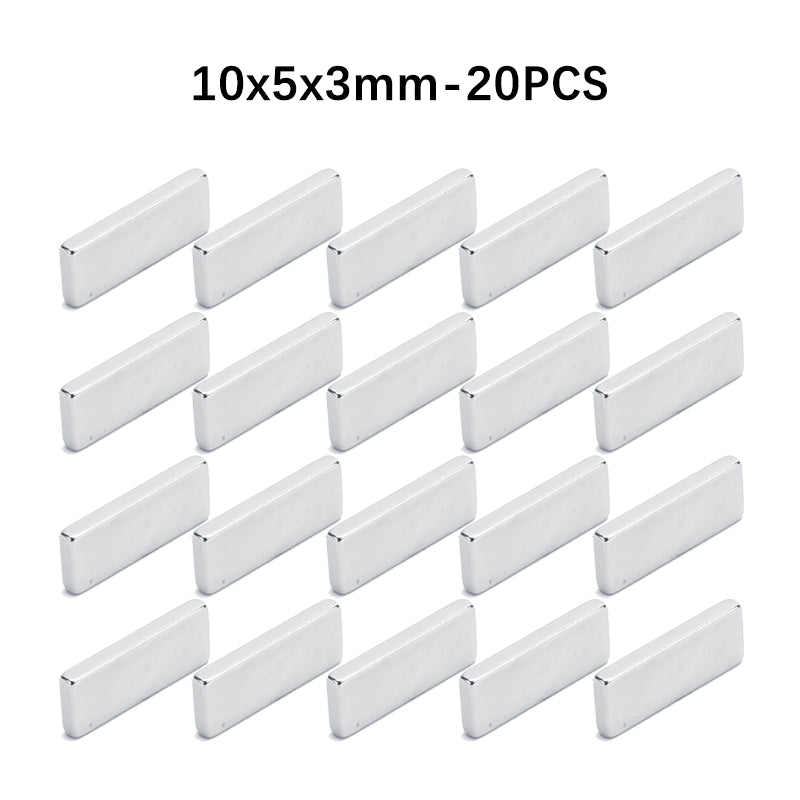 Powerful Square Neodymium Magnets, High-Strength Refrigerator Stickers & DIY Magnets