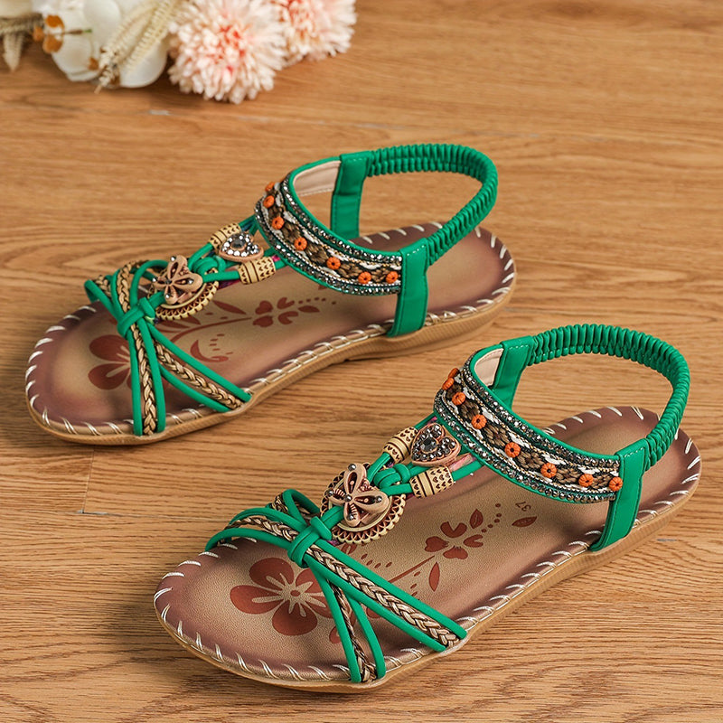 Women's Beach Sandals Stylish Summer Casual Walking Shoes for Outdoor and Party Wear