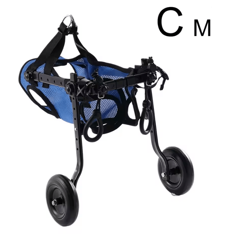 Adjustable Dog Wheelchair for Back Legs and Pet Mobility Aid