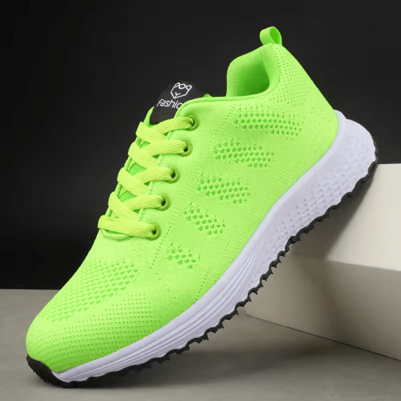 AirWeave Casual Knit Sneakers for Women Lightweight Breathable Walking Shoes