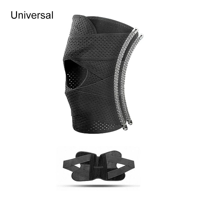 Elastic Compression Sports Knee Pad Support Brace for Men and Women