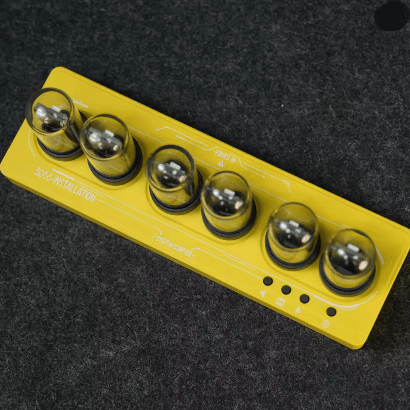 TimeGlow WiFi Nixie Tube Alarm Clock