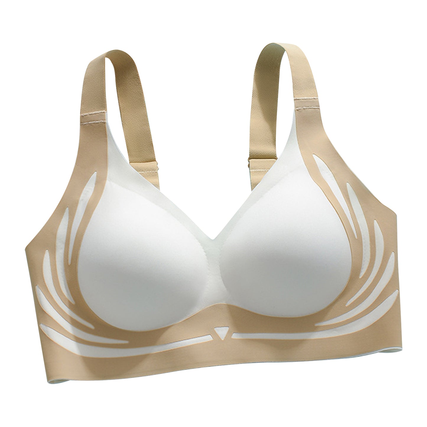 Wireless Push Up Bra for Women, Anti Sagging Seamless Sports Support Bra