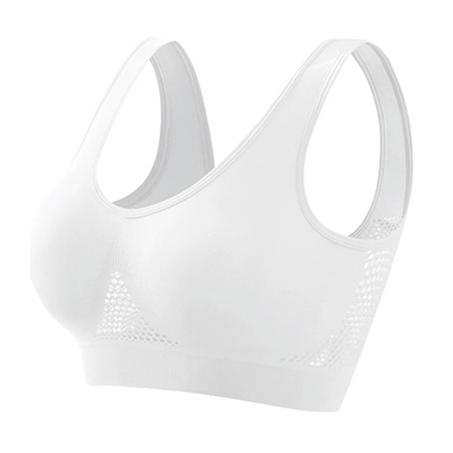 Beautiful Back Shockproof Running Fitness Sports Bra High Strength Support Yoga Top