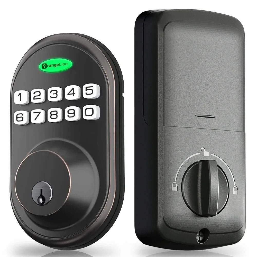 Keyless Entry Deadbolt with Keypad One Touch Lock and Auto Lock