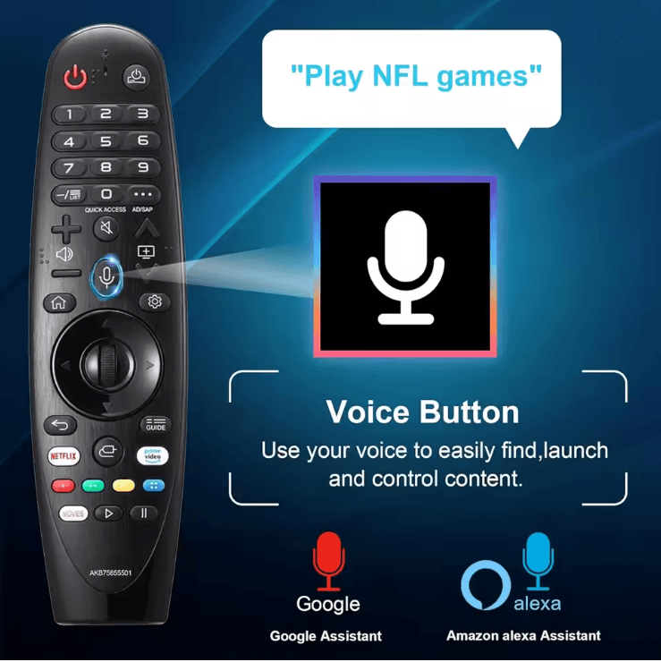 AN MR20GA Remote Control with Voice and Pointer Function for LG Smart TV