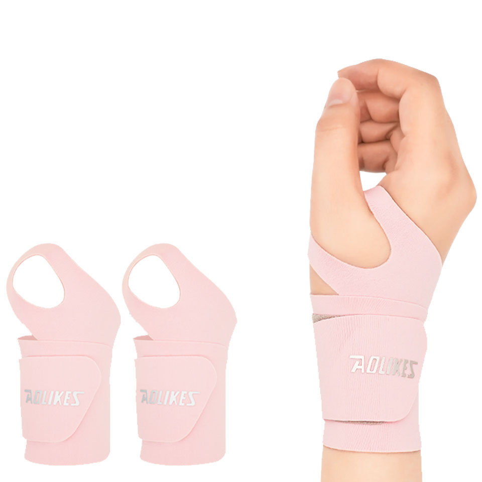 Adjustable Wrist Support Brace Ultra Thin Soft Wraps, for Men Women, for Basketball Tennis Badminton