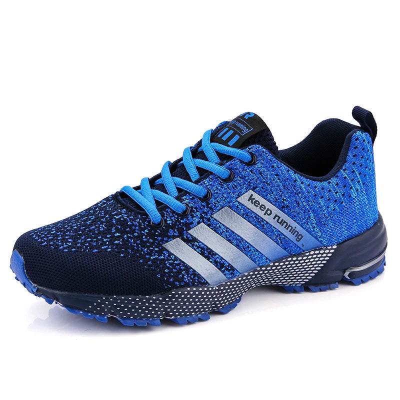 Summer Breathable Shoes for Men, Men Outdoor Sneakers, Lightweight Comfortable Sports Walking Training Running Shoes