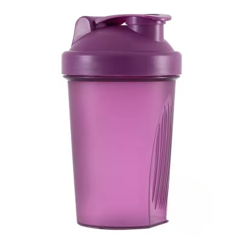 Protein Shaker Bottle With Stainless Steel Mixing Ball For Gym And Workout Use