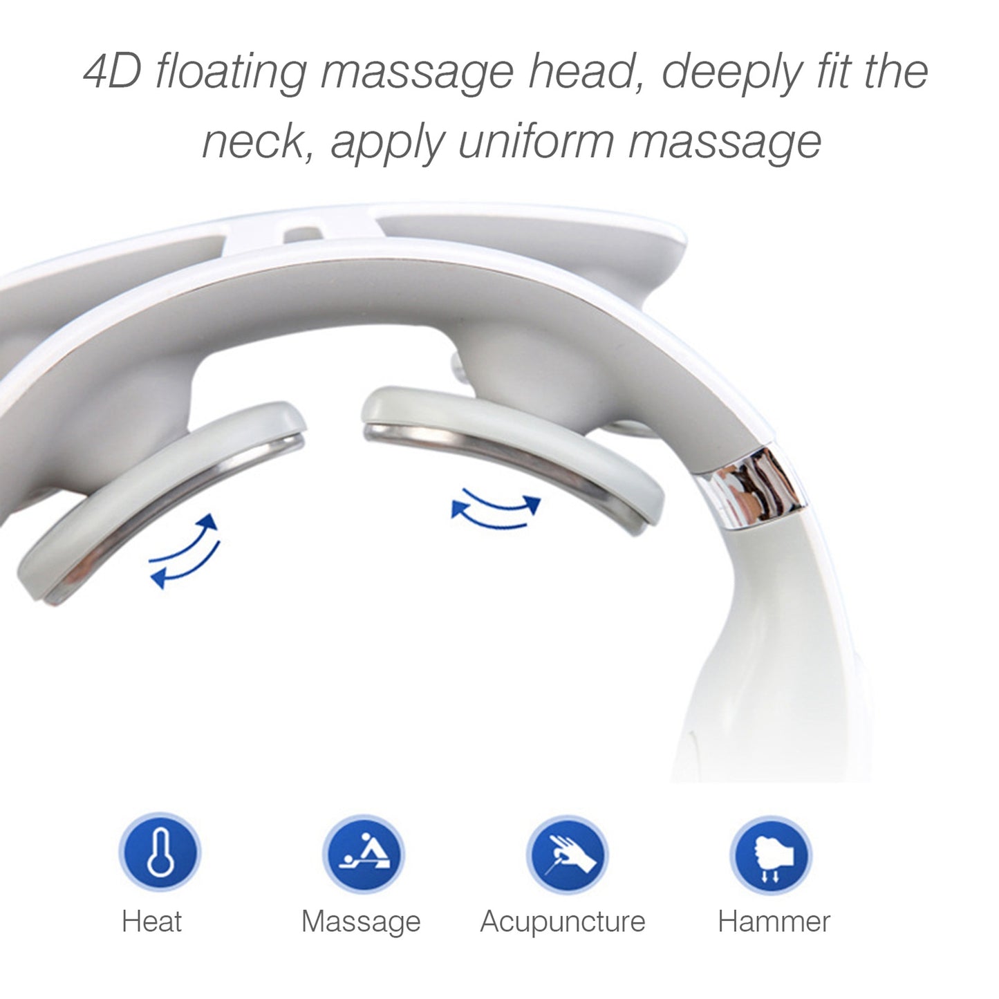 Cervical Spine Machine, Heating Machines, Neck Massage Machine, Vibration Hot Compress, 4 Head and Neck Protection