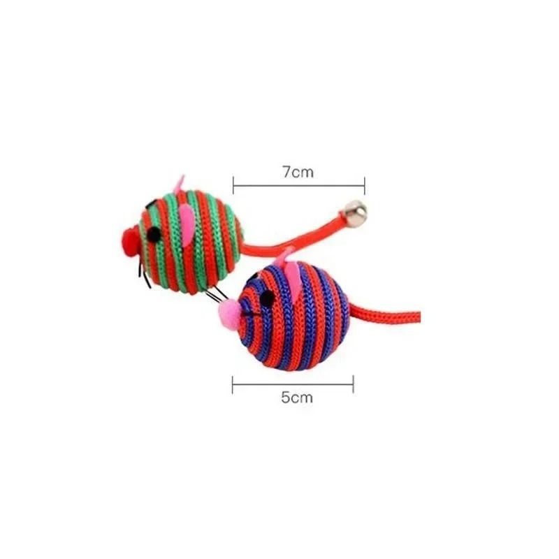 Interactive Cat Mouse Toy with Bell