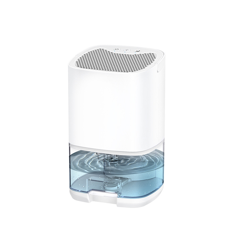 Whisper Quiet Portable Dehumidifier & Moisture Absorber for Bedroom, Office and Home
