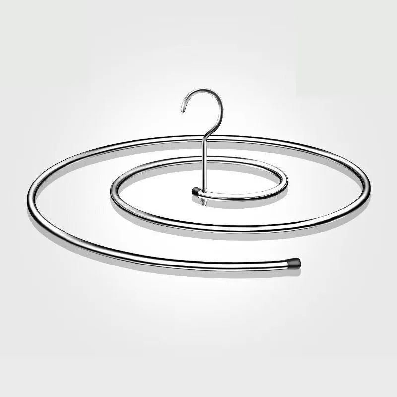 Spiral Clothes Drying Rack for Quilts, Sheets, and Bedding