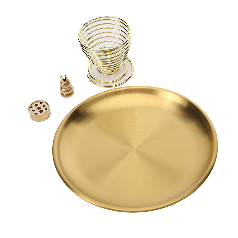 Metal Incense Burner, Brass Incense Tray, Sage Holder Palo Santo Holder Home Decor Crafts