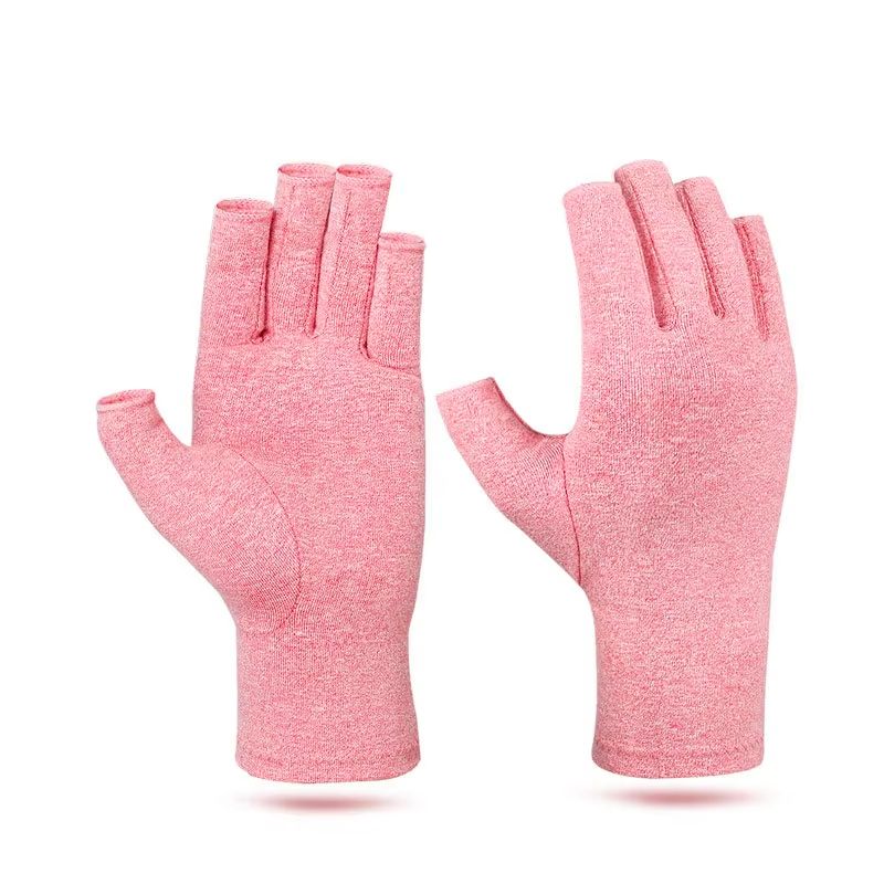 ComfortEase Fingerless Compression Gloves for Hand Pain Relief – 1 Pair