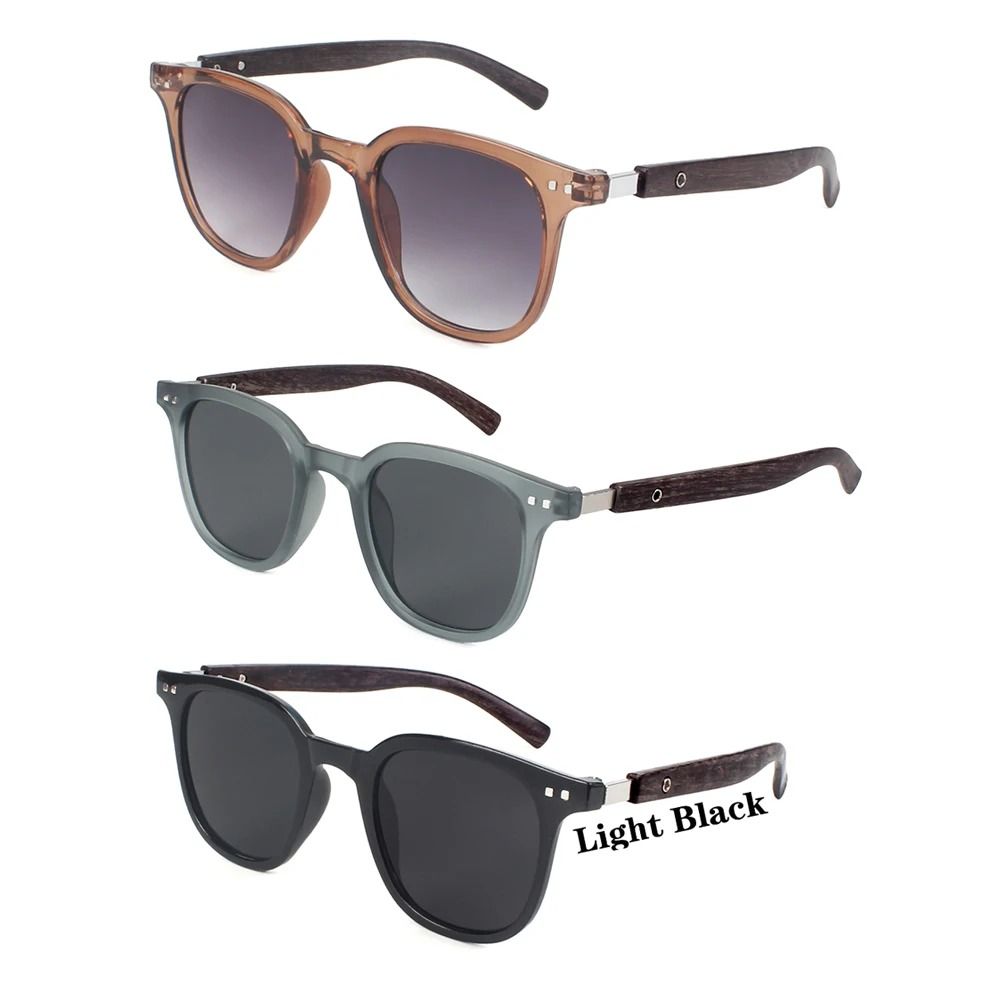 Vintage Wooden Frame Sunglasses – Classic UV Protection Eyewear for Men and Women