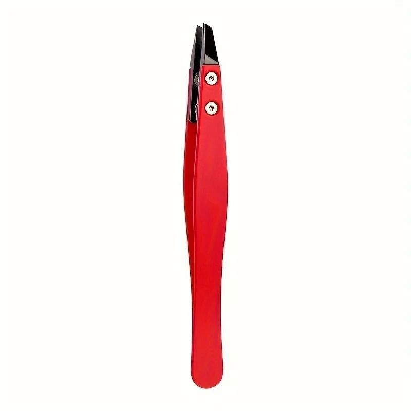 Zirconia Ceramic Pointed Tweezers Stainless Steel Precision Eyebrow and Hair Removal Tool