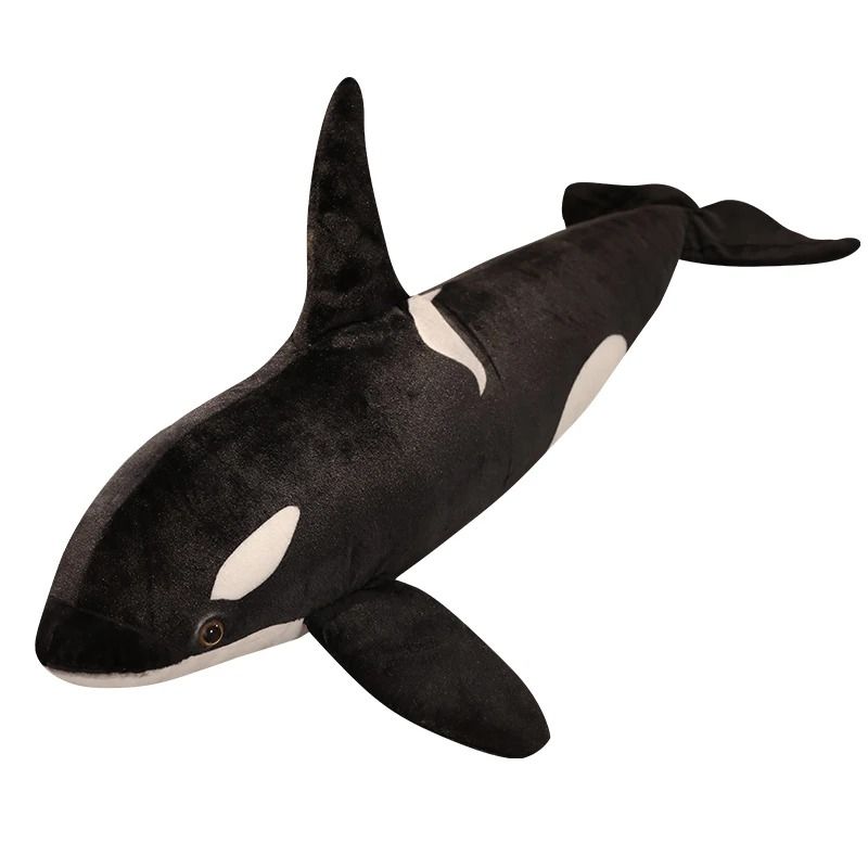 Orca Whale Plush Toy Large Soft Sea Animal Stuffed Pillow