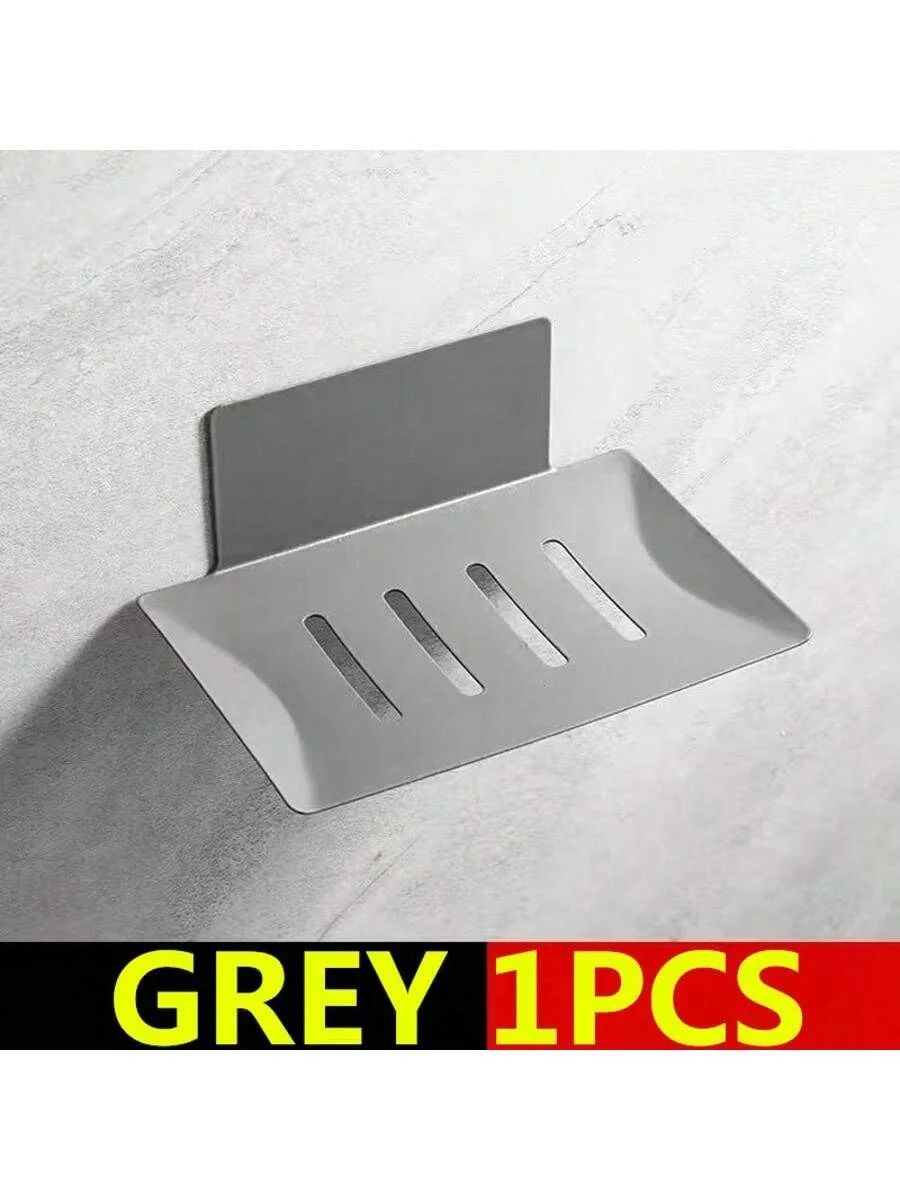 Wall Mounted Carbon Steel Soap Dish for Bathroom Storage