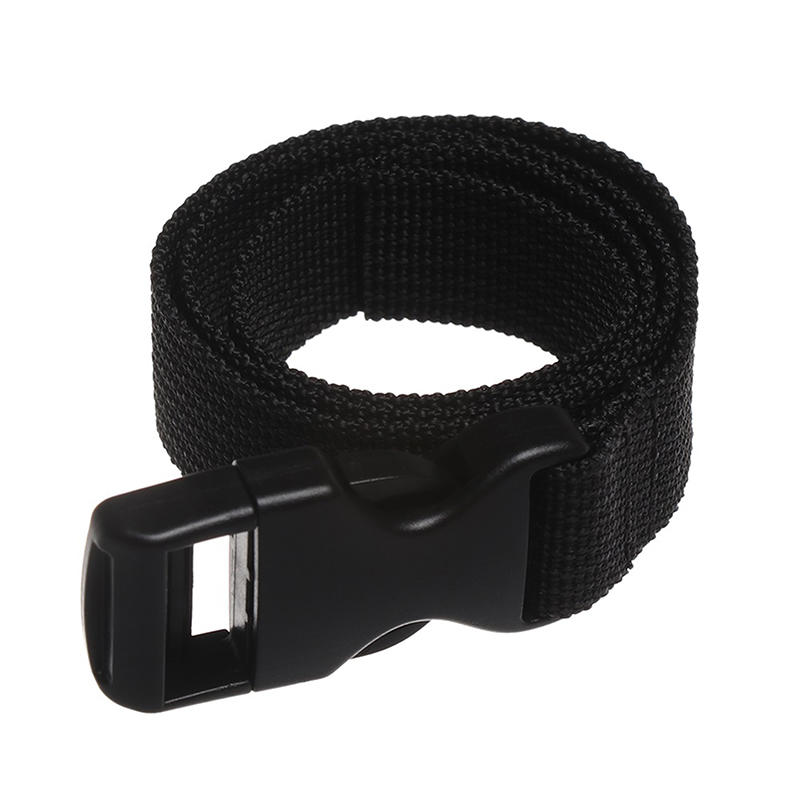 Travel Tied Nylon Cargo Tie Down, Black Luggage Lash Belt, Durable Strap With Cam Buckle, Travel Kits Outdoor Camping