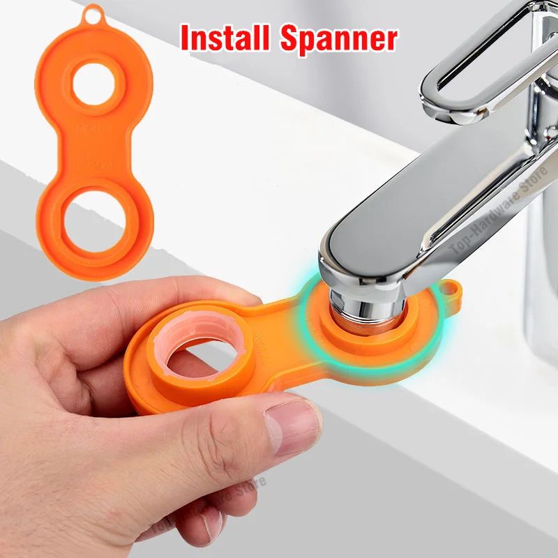 Universal 1080° Rotation Metal Faucet Sprayer Head - Kitchen & Bathroom Extender Nozzle