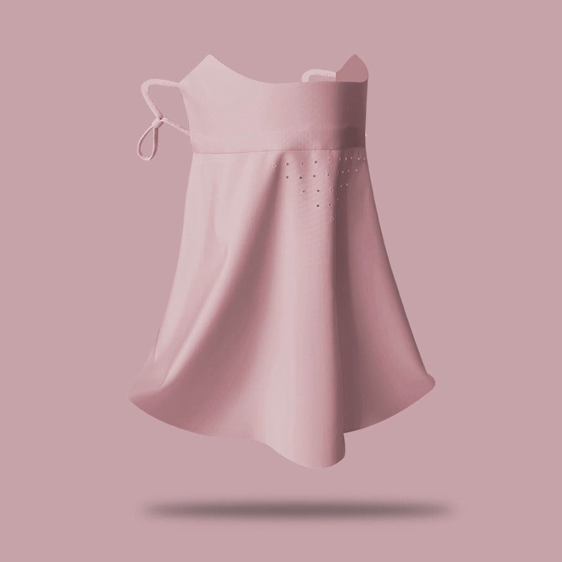 Breathable Sunscreen Mask for Women, Imitation Ice Silk, Anti-ultraviolet Summer Thin Cover